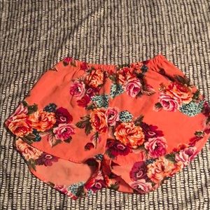 Ambiance apparel floral shorts